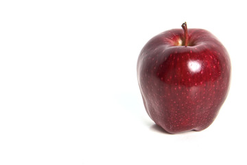 A delicious closeup of an apple with background