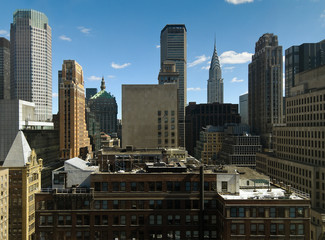 Midtown Manhattan roofscape