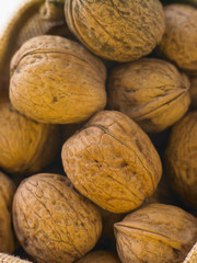 Walnuts In Basket