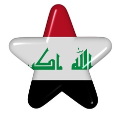 star in colors of Iraq