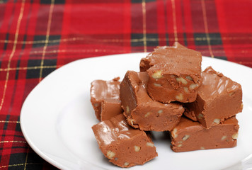 fudge with nuts