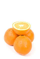 Three and half oranges
