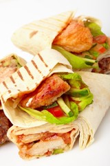 tortilla with vegetables