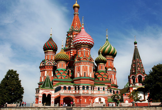 Basiliuskathedrale, Moskau - St. Basil's Cathedral, Moscow