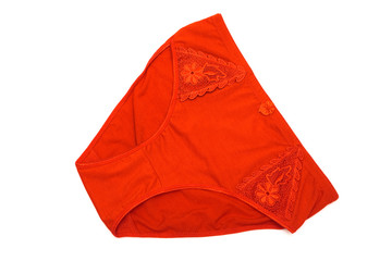 Women red panties