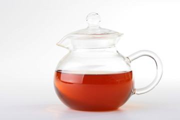 Transparent teapot