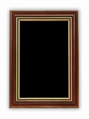 Photo-frame on white background