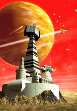spaceships base