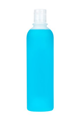 Plastic bottle with soap or shampoo