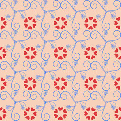 valentinstag nahtlos background