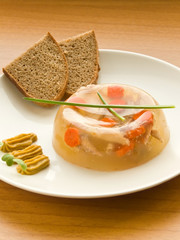Ukrainian meat aspic