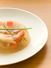 Ukrainian meat aspic