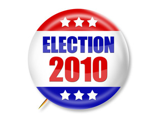 Election 2010 Button