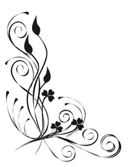 floral element for design, vector