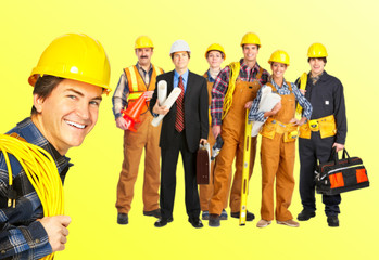 builders workers