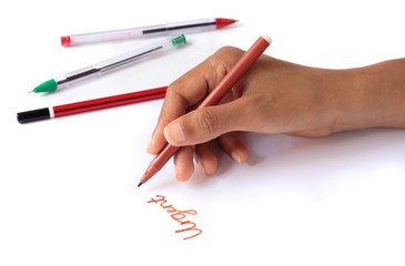 Hand writing