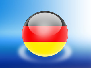 Obraz premium bandeira da Alemanha