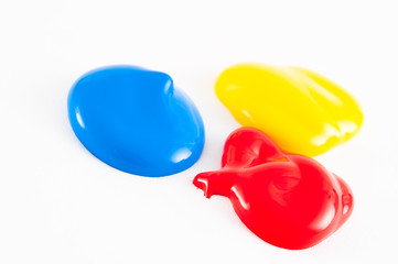 Acrylfarbkleckse