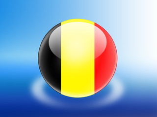 Fototapeta premium bandeira da Bélgica