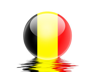 Fototapeta premium bandeira da Bélgica