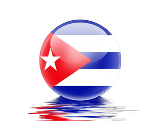 bandeira de Cuba © Alicina