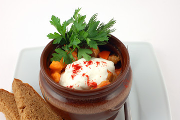 Stewed vegetables