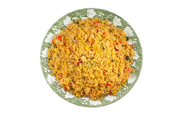 assiette de taboulé