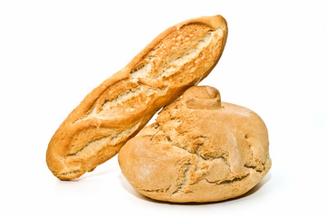 Barra y hogaza de pueblo