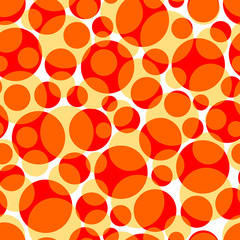 Seamless vector texture with circles