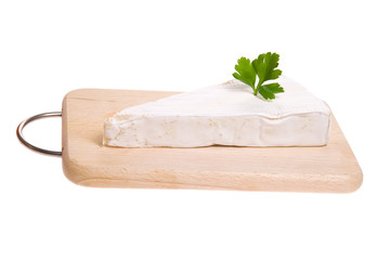 Moldy Cheese on cutting board