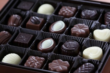 Chocolates Pralinen