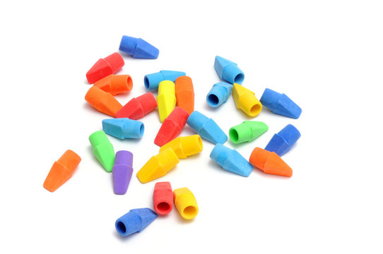 Pencil Cap Erasers