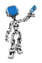 Blue Screen Robot, Credit Card