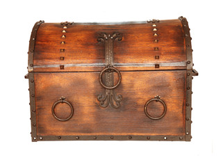 Old wooden chest