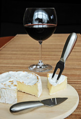 Cheese and wine
