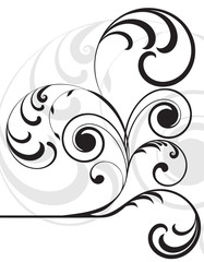 floral elements for design