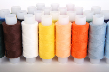 Fototapeta na wymiar sewing thread