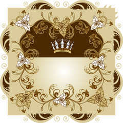 floral decorative patterns in stiletto baroque and rococo