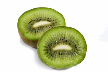 Fototapeta premium Kiwi fruits isolated on white