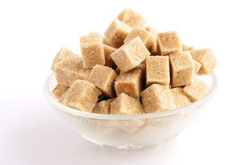 brown lump cane sugar