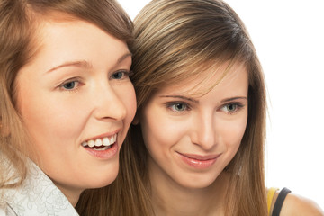 Smiling girls