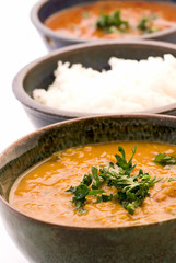 Indische Linsensuppe