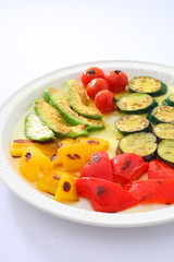 グリルした野菜