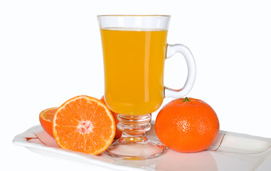 Fruits and juice