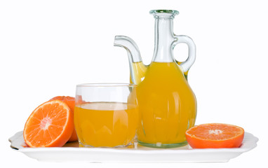 Fruits and juice