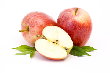 red apples
