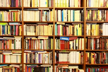  Bibliotheek, boekenkast, boekhandel, boekhandel, Spanje © PANORAMO