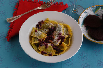 Casunziei di erbetta rossa all ampezzana - Veneto