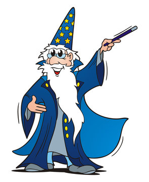 Magier Blau