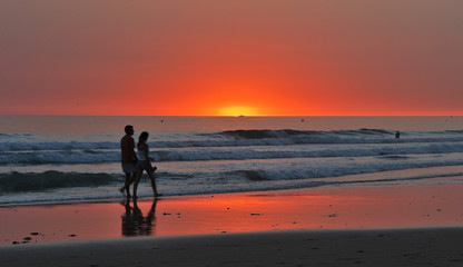 Puesta de Sol en Cadiz